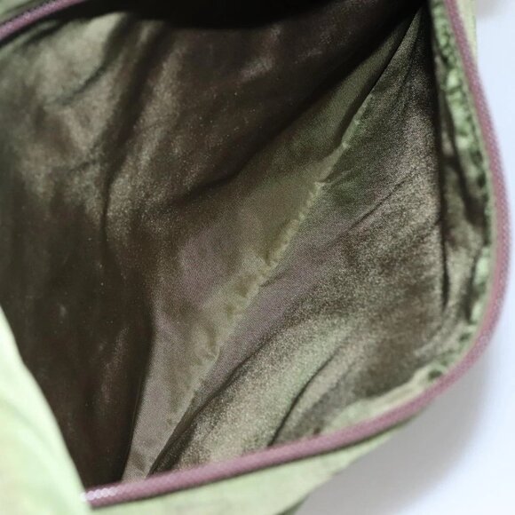 PRADA Tote Bag Nylon Khaki Auth bs22979 - Picture 11 of 16